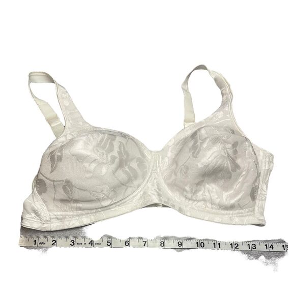 Playtex Secrets Seamless Shaping Bra Womens 38D Ivory Wire-Free Adjustable Strap - Picture 6 of 6
